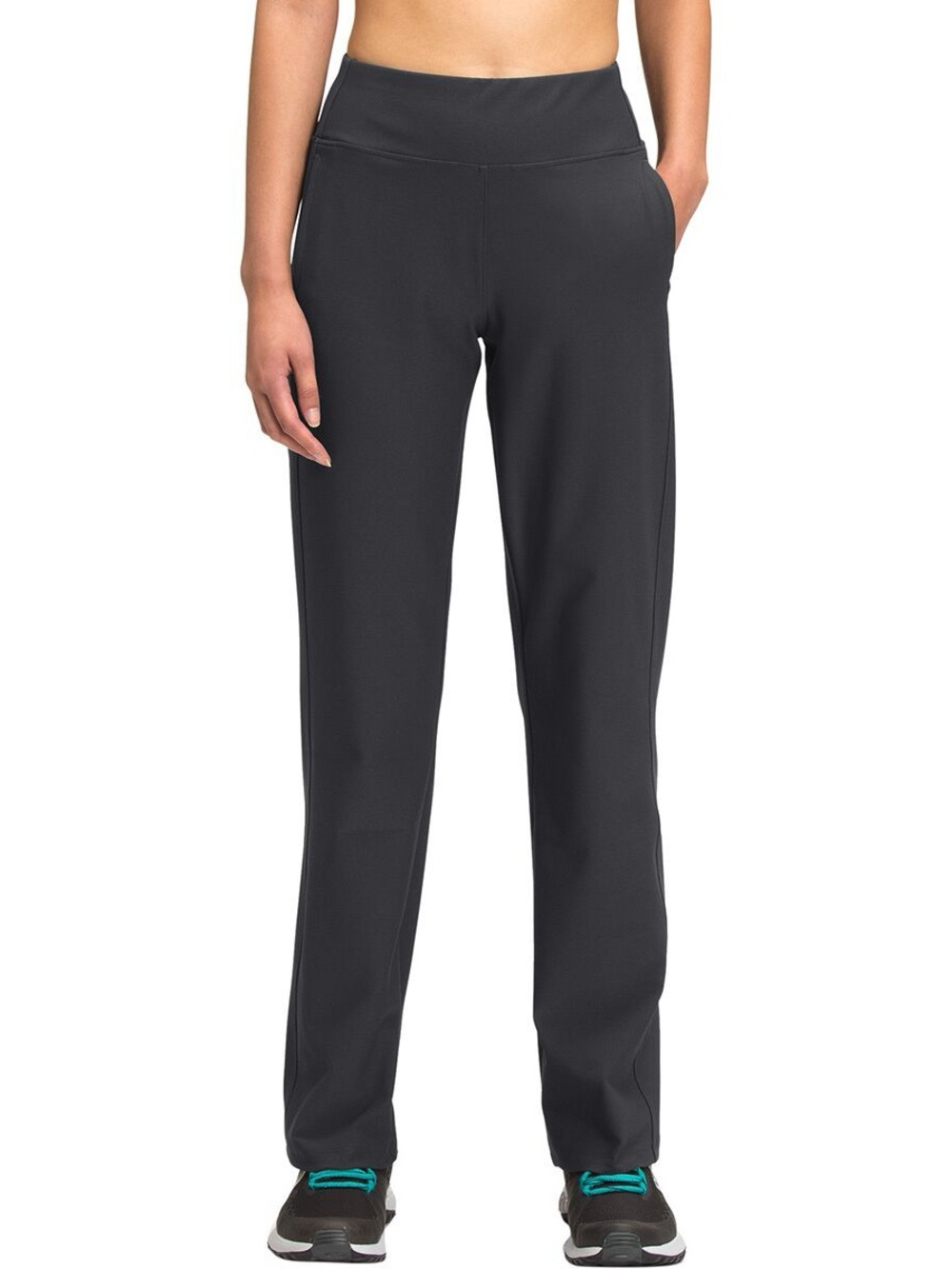 The North Face Flash Dry Everday High Rise Pants Knit Black Large Outdoor